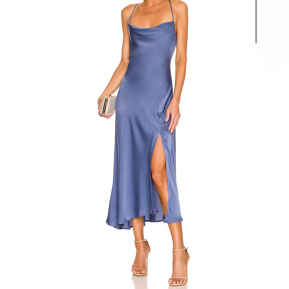 ASTR Gaia Dress in Denim